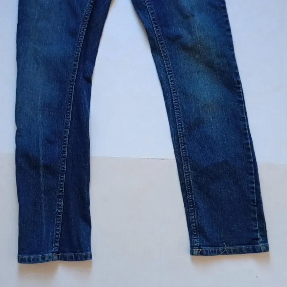 Kids Size 12 Levi's Classic 511 Slim Boys Straight Leg Blue Jeans Medium Wash